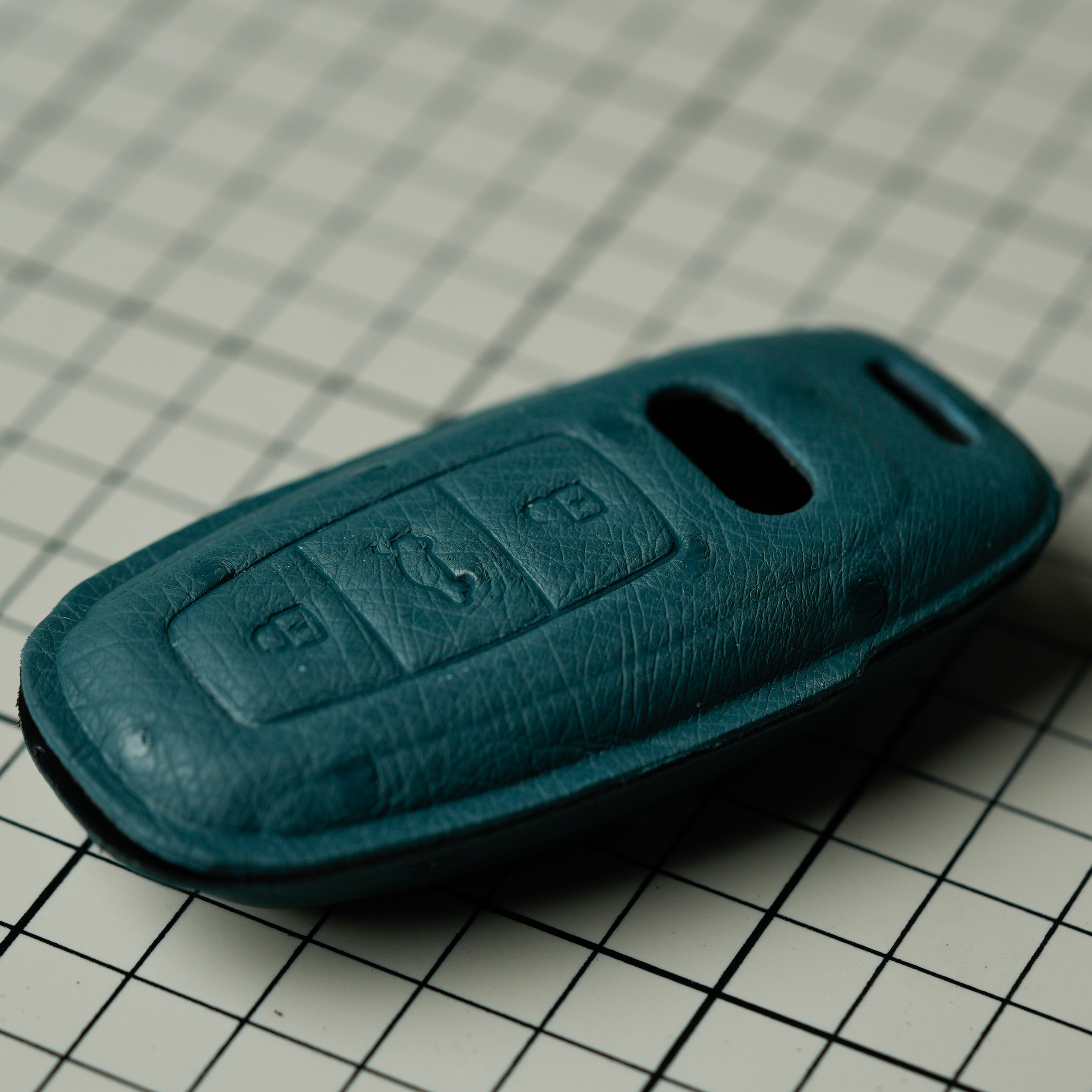 奥迪车钥匙套【鸵鸟皮材料包】