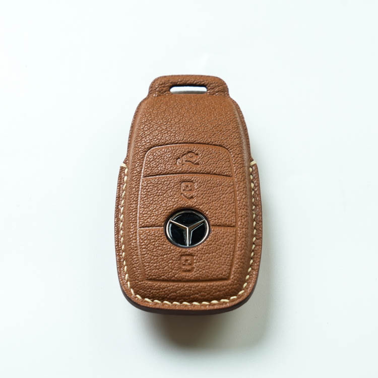 奔驰车钥匙套【羊皮材料包】