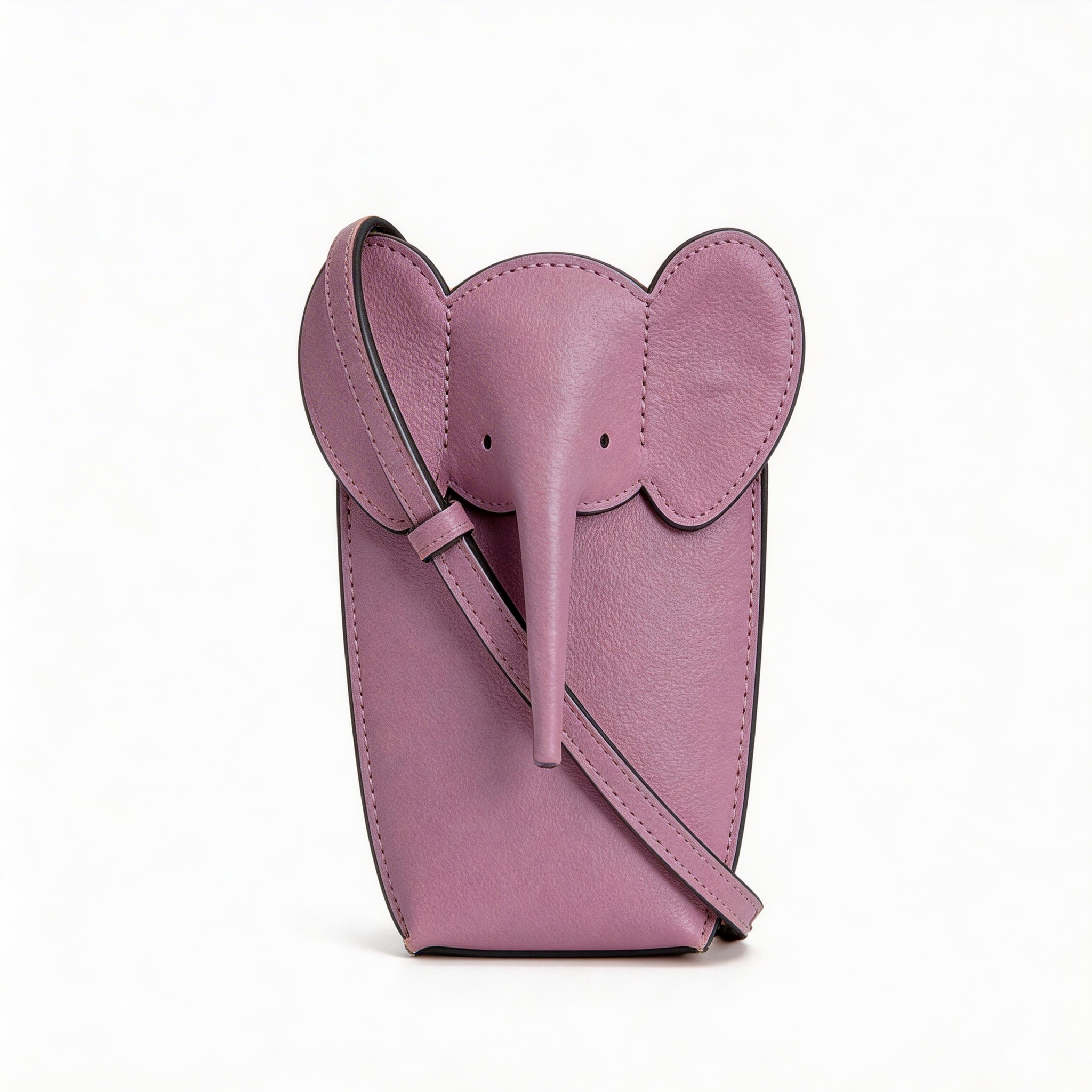 大象手机包材料包-国产纳帕