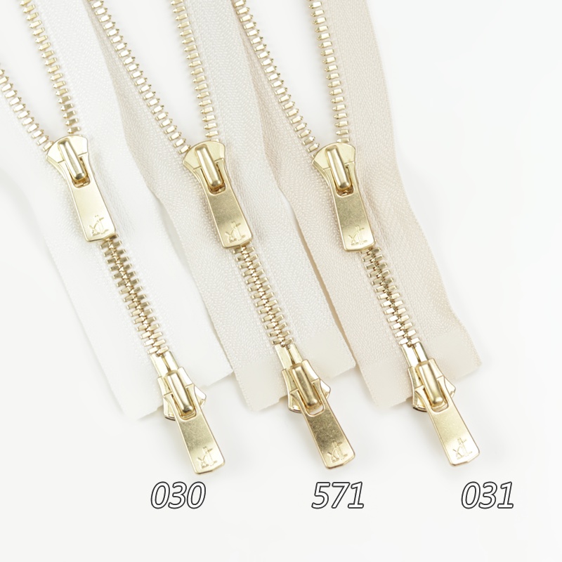 日本YKK Excella 5号玉米牙双开口夹克羽绒服拉链 030 571 031 OG
