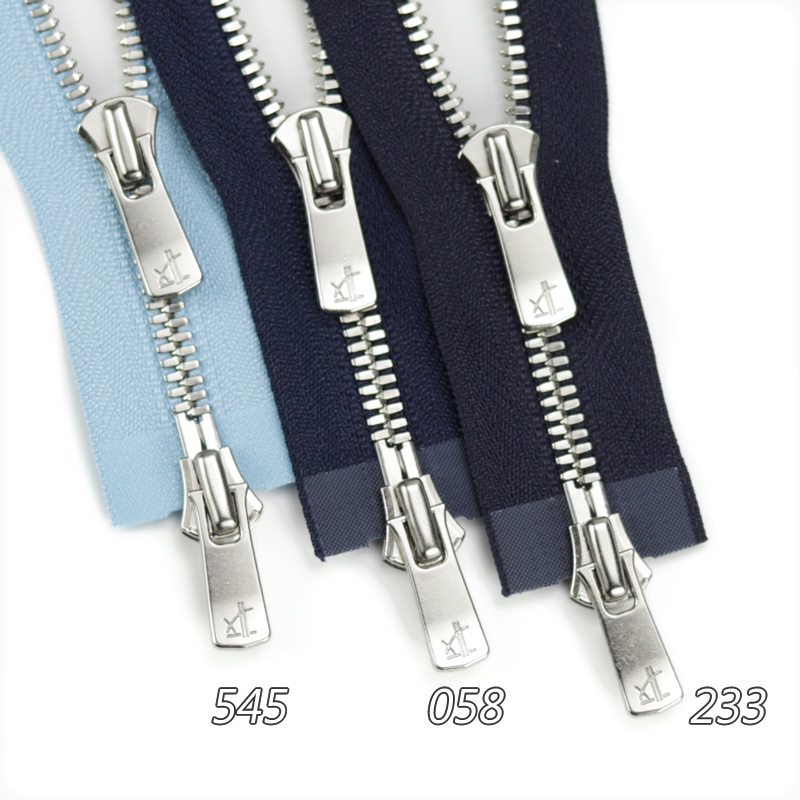 日本YKK Excella 5号 玉米牙 双开口夹克拉链 545 058 233 PC