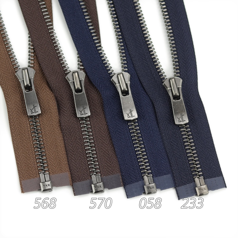 日本YKK Excella 5号 平牙单开口夹克拉链 568 570 058 233 H3