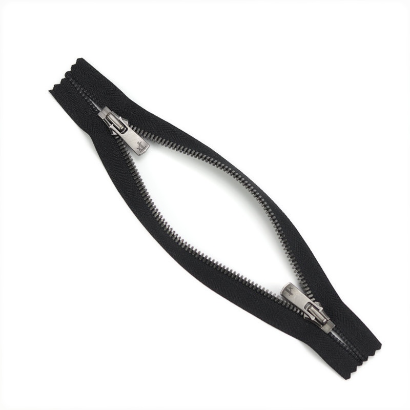 YKK Excella 5号玉米牙 古银齿 双头闭口闭尾拉链 箱包皮具专用