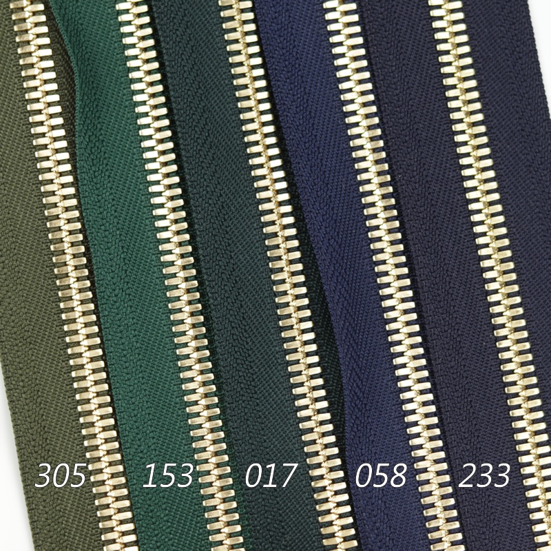 Excella 8号 玉米牙双向金属齿拉链8SGWOG 305 153 017 058 233