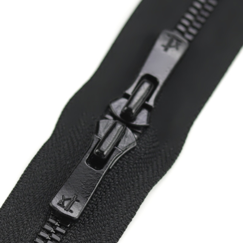 YKK Excella 5号玉米牙 亮黑齿 双头闭口闭尾拉链 箱包皮具专用