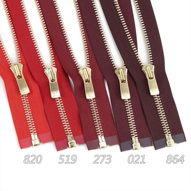 YKK Excella 5号 平牙单开口拉链 820 519 273 021 864 OG 金色齿