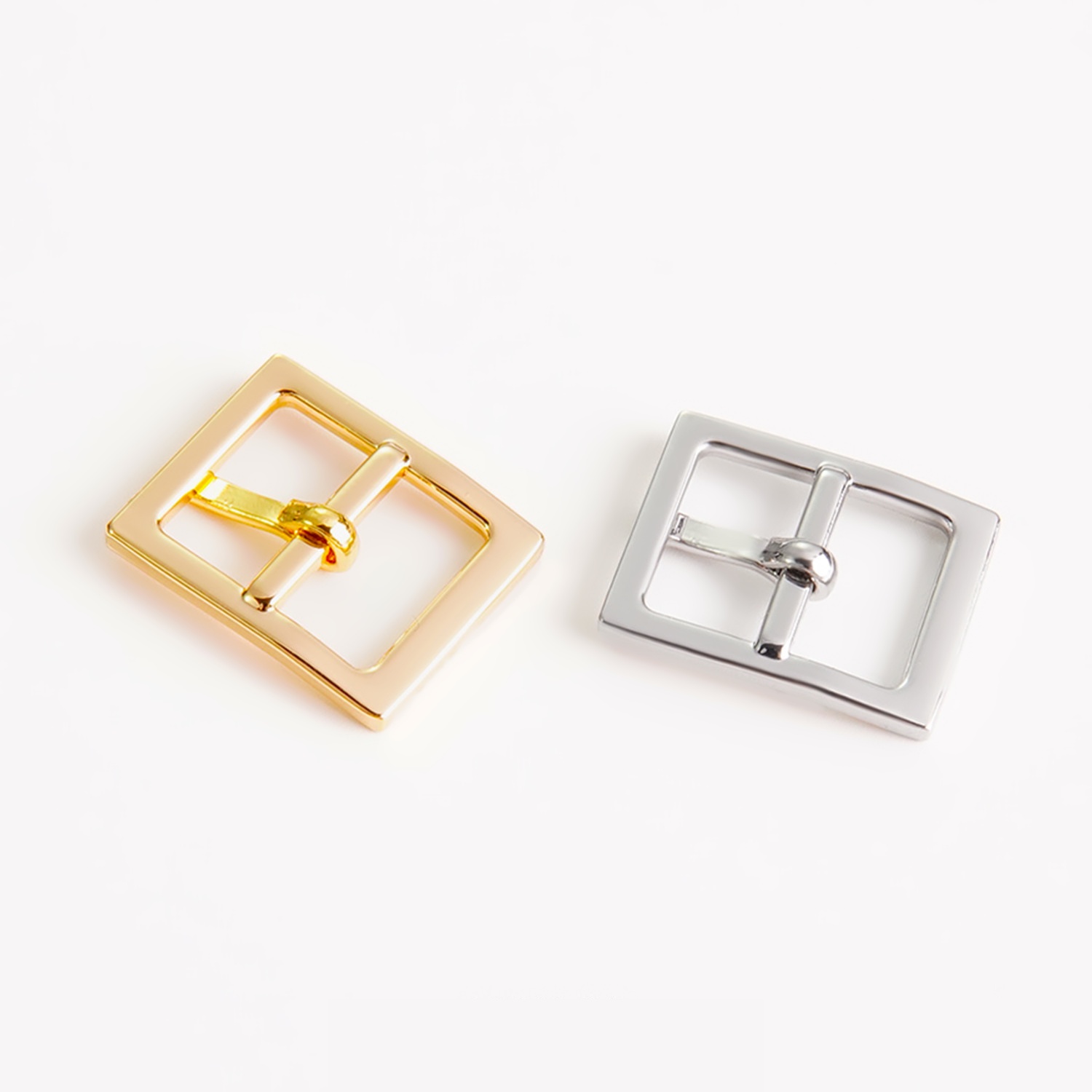 DIY手工皮具真皮箱包五金配件口字日子针扣内径12mm 包包肩带配件