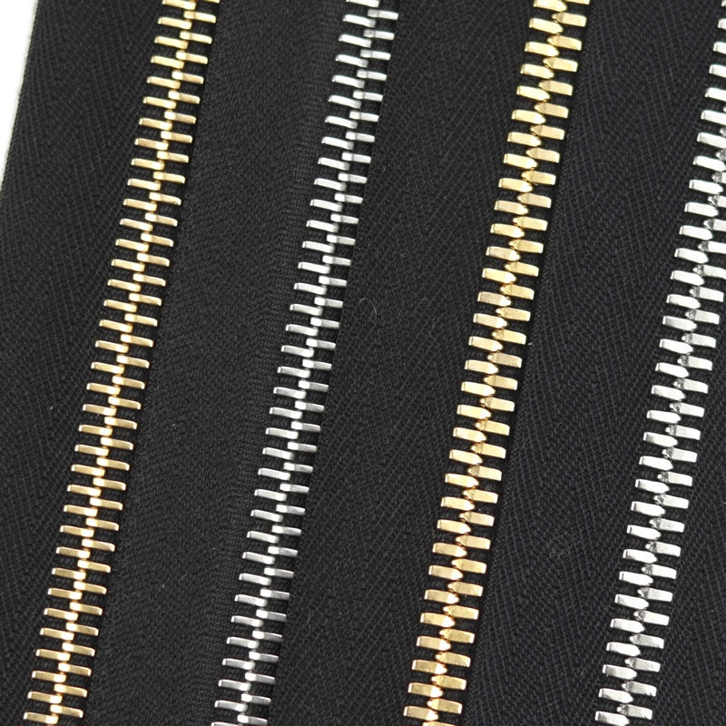 意大利 RACCAGNI 5号 金属拉链 SUPER R T5 #072 黑色布
