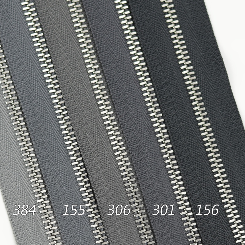 Excella 3号平牙单向金属齿拉链 3SGYPC 384 155 306 301 156