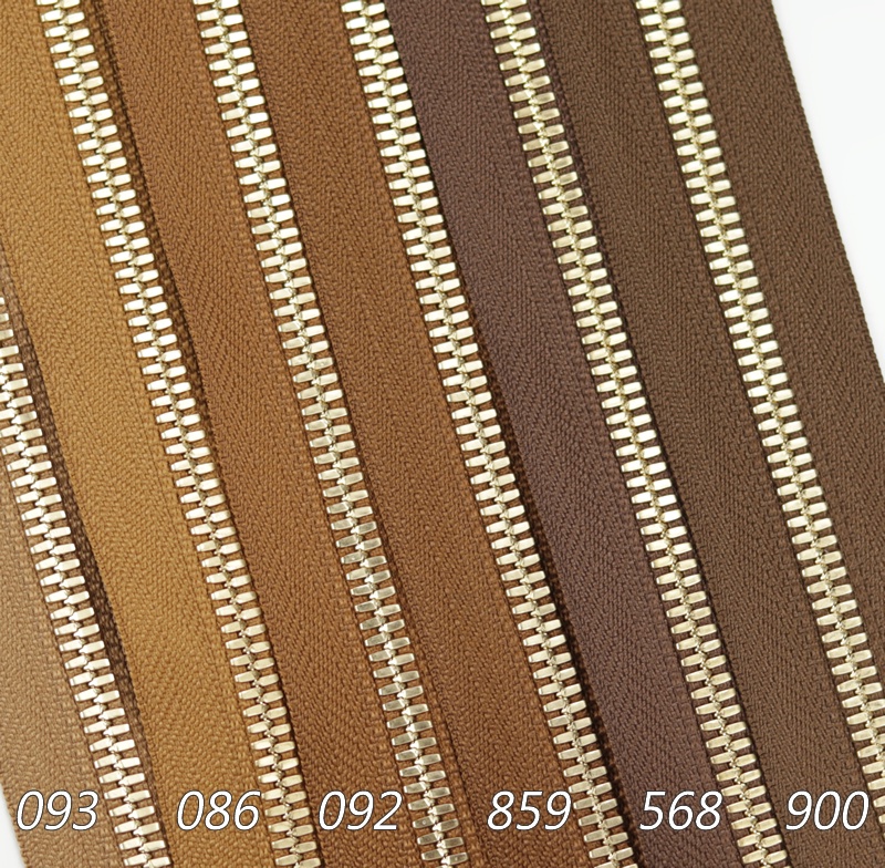 Excella 5号玉米牙双向金属拉链 5SGWOG 093 086 092 859 568 900