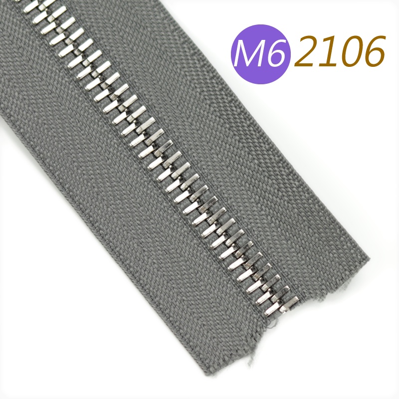 瑞士riri 金属拉链 M6号 M6NL 亮银齿 2103 2106 2109 2126 2127