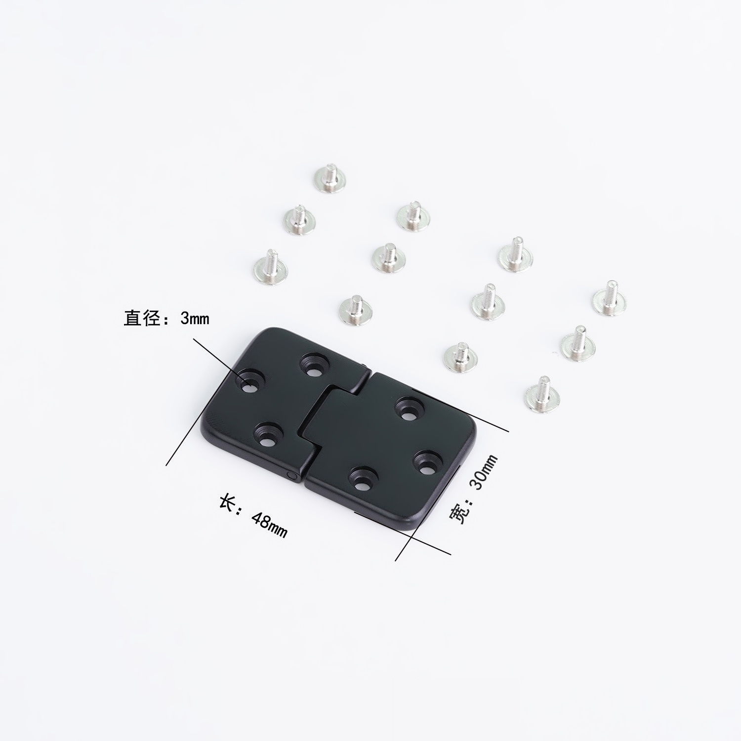 手工皮具箱包珠宝盒 饰品箱 牛皮箱 不锈钢合页DIY精抛光五金配件