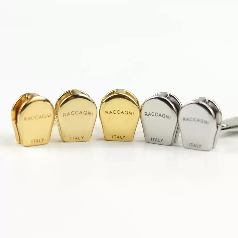 皮具专用！意大利 RACCAGNI 3号 金属齿拉链拉头用 无自动锁
